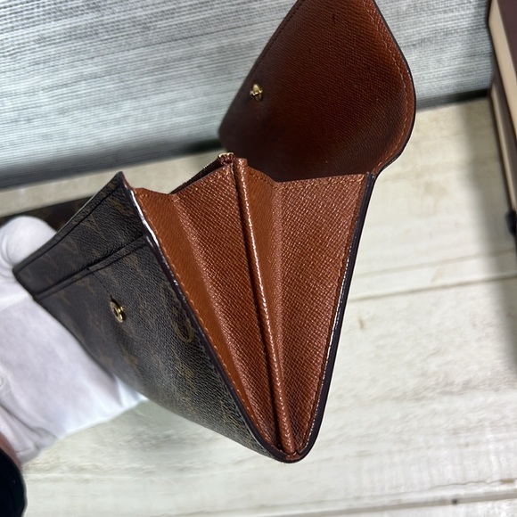 Louis Vuitton Monogram Portefeiulle Sarah Long Wallet - Picture 7 of 16